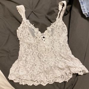 lace babydoll top